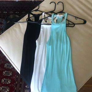 Set of 3 Guess Racerback Tank Tops
